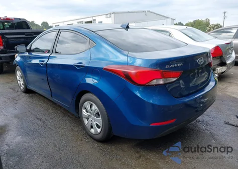 2016 Hyundai Elantra Se z USA, uszkodzony, nr VIN KMHDH4AE8GU618970